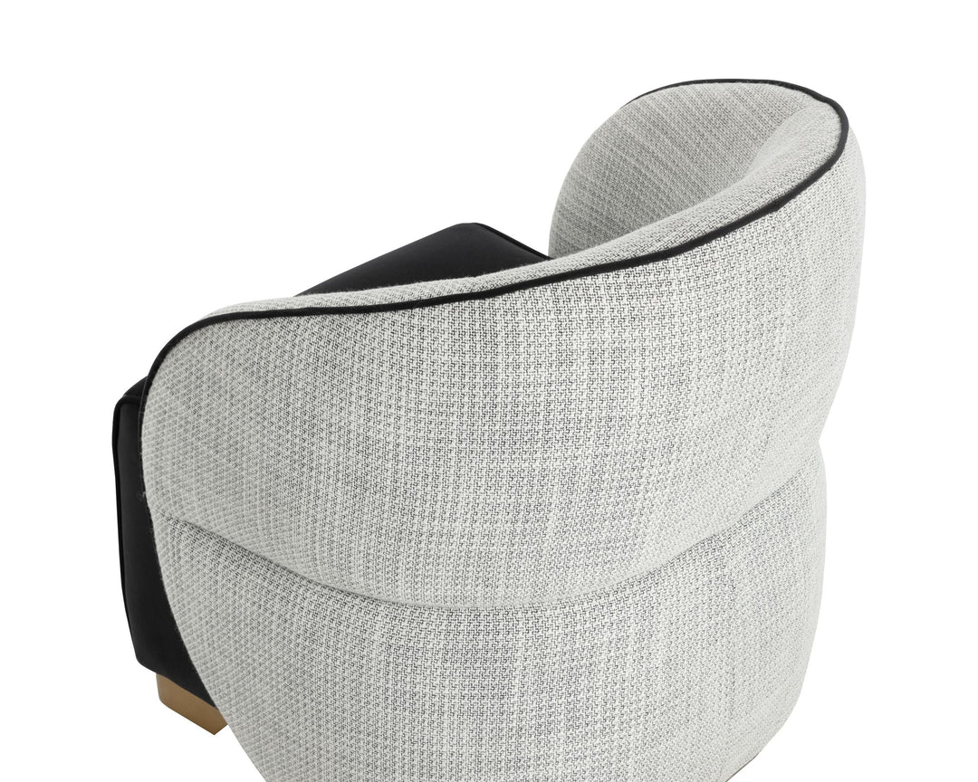 Abbington Black / Vera White Pepper
