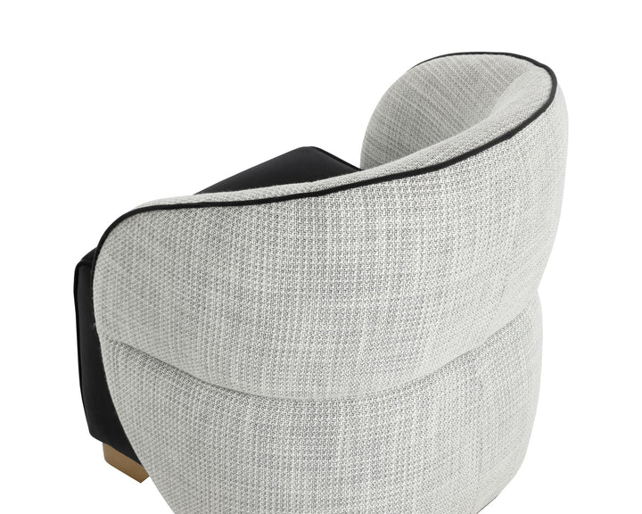 Abbington Black / Vera White Pepper