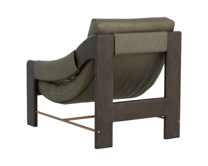 Brown - Ludlow Dark Olive Leather