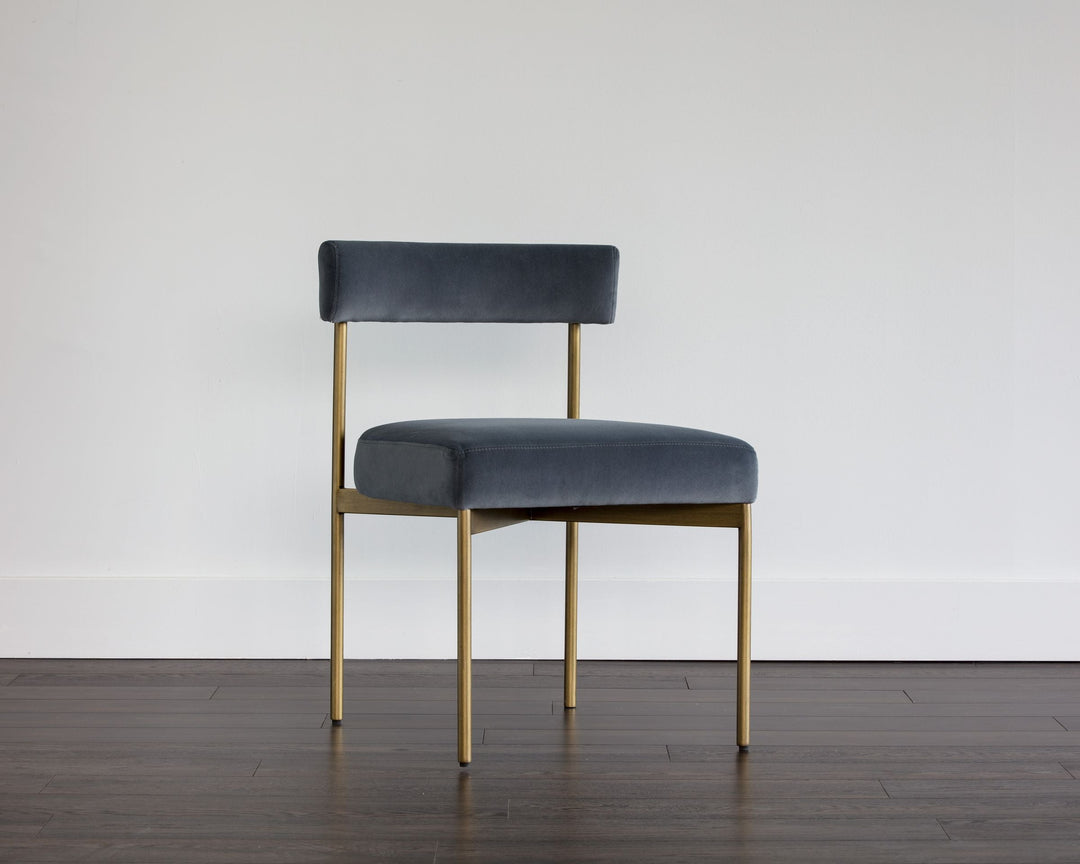 Antique Brass - Velvet Slate