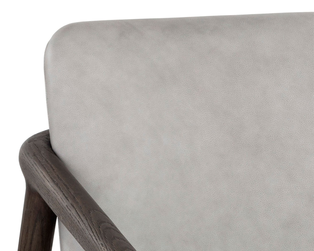 Distressed Brown - Saloon Light Grey Leather