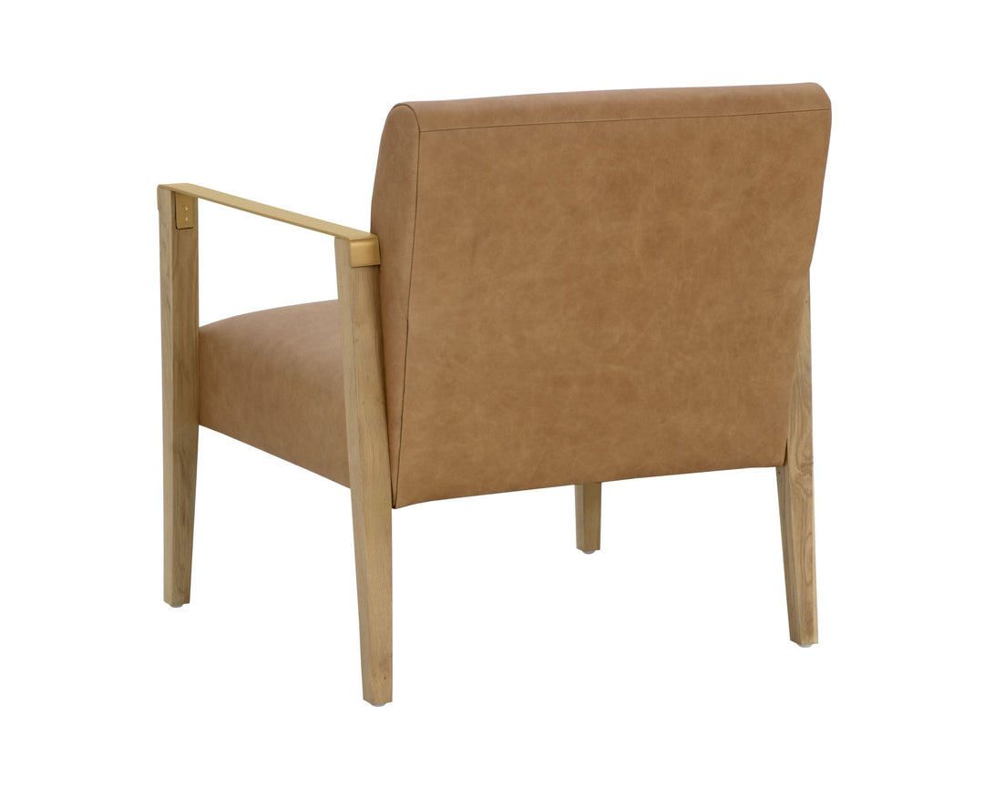 Rustic Oak - Ludlow Sesame Leather