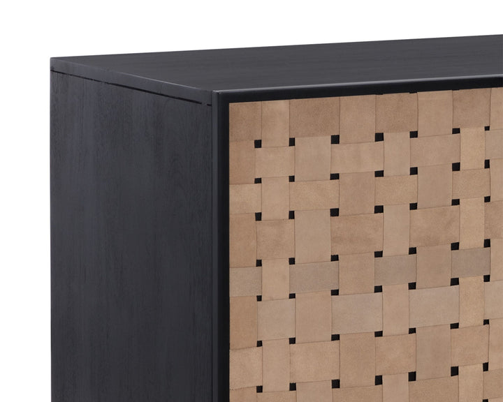 Large - Suede Light Tan Leather