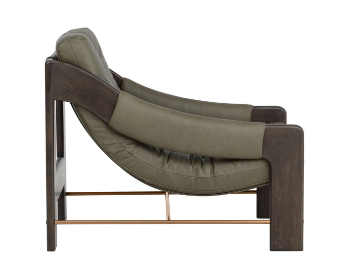 Brown - Ludlow Dark Olive Leather