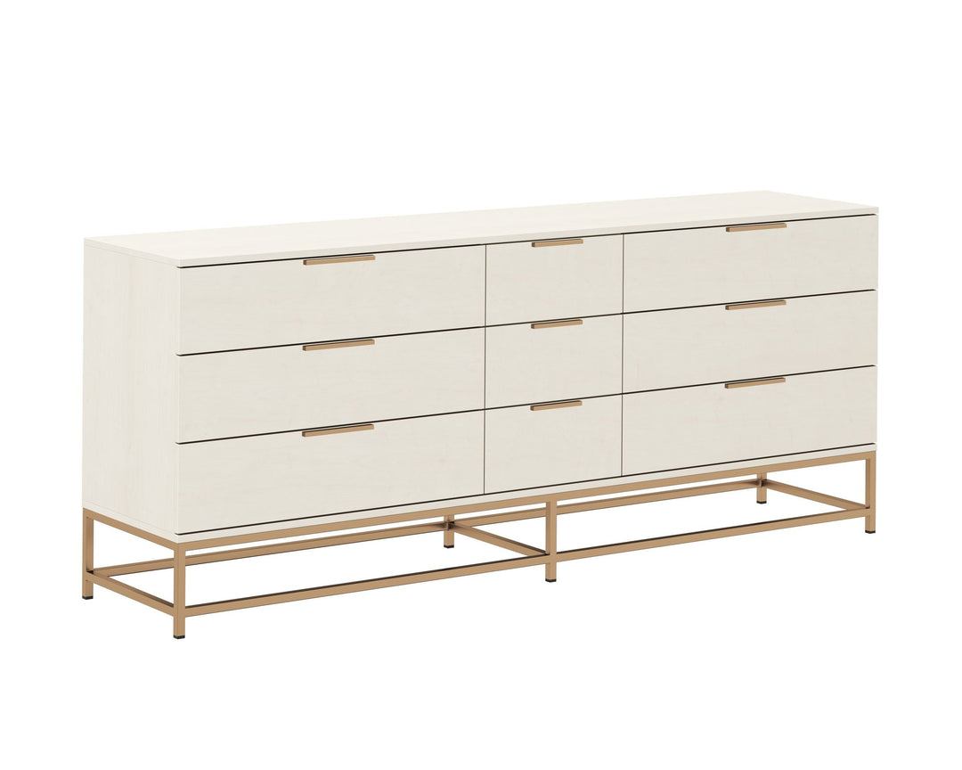 Large - Champagne Gold - Cream