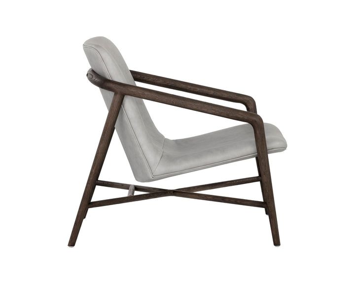 Distressed Brown - Saloon Light Grey Leather