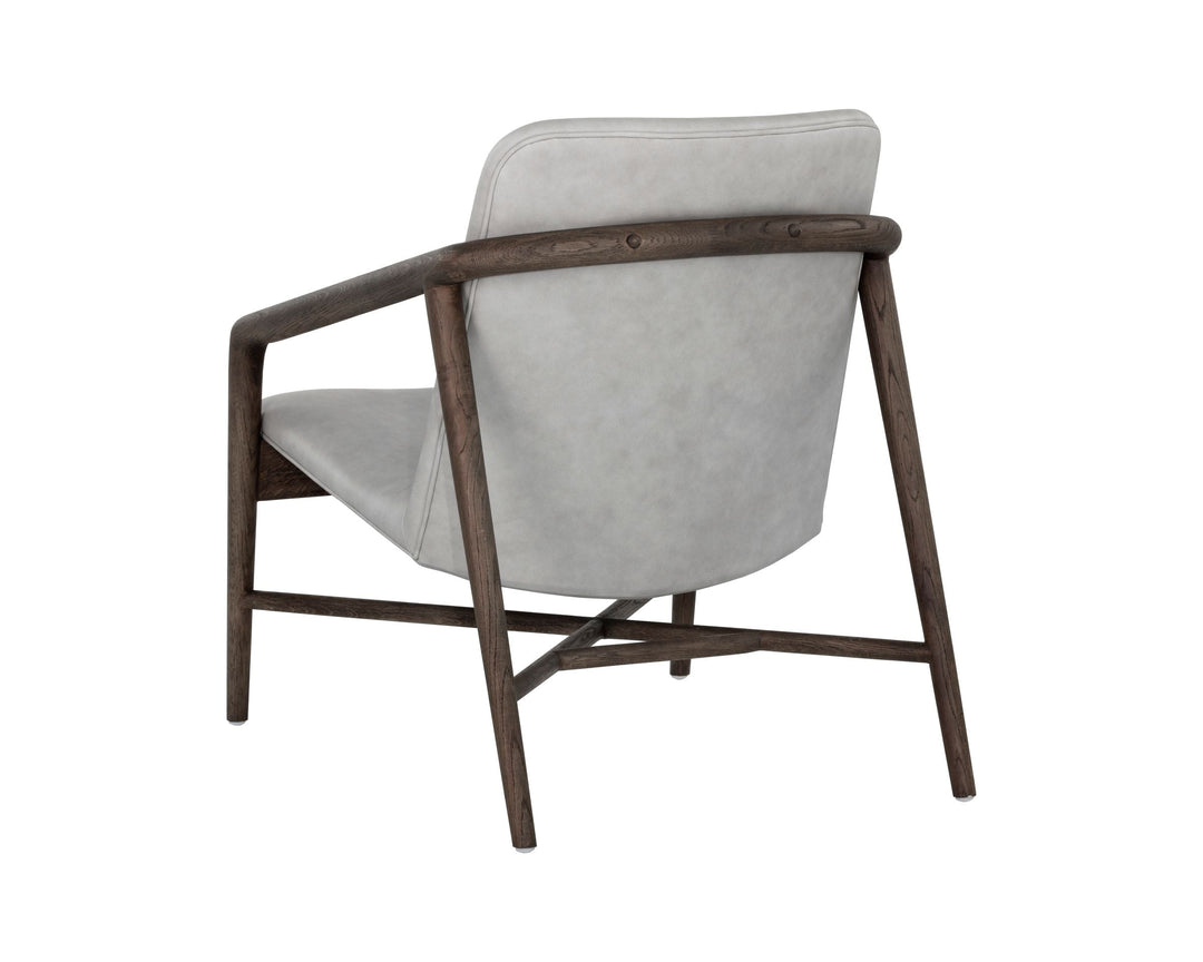 Distressed Brown - Saloon Light Grey Leather