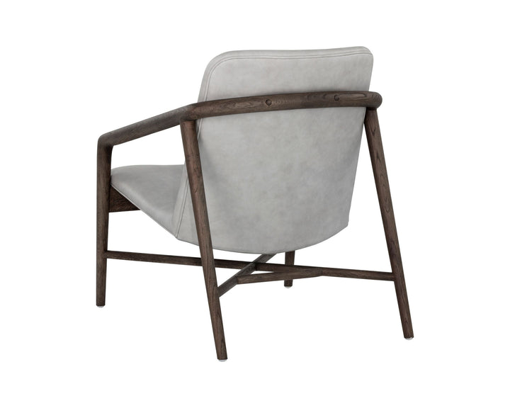 Distressed Brown - Saloon Light Grey Leather