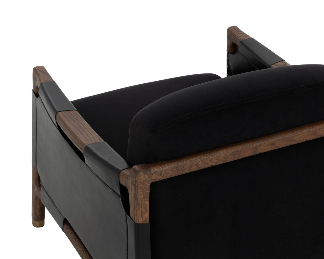 Antique Brown - Abbington Black / Onyx Leather