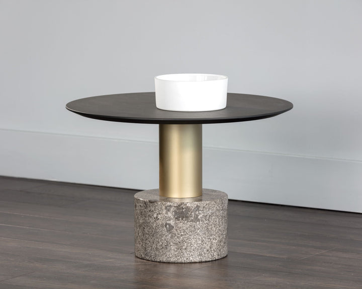 Gold - Grey Marble / Charcoal Grey