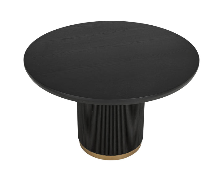 Round - Charcoal - 48"
