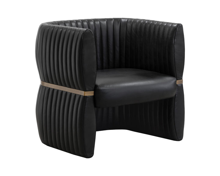 Vintage Black Night Leather