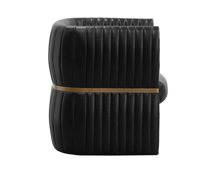 Vintage Black Night Leather