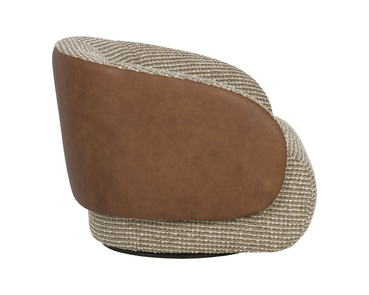 Torched Meringue / Cognac Leather