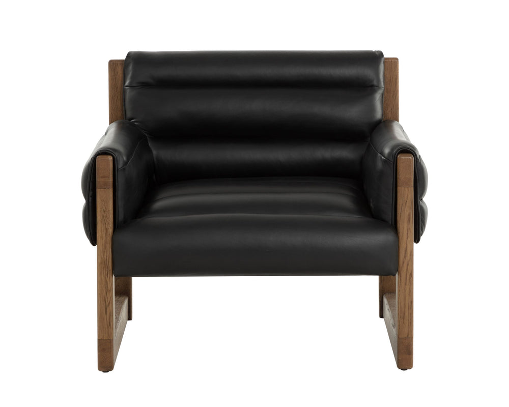 Vintage Black Night Leather