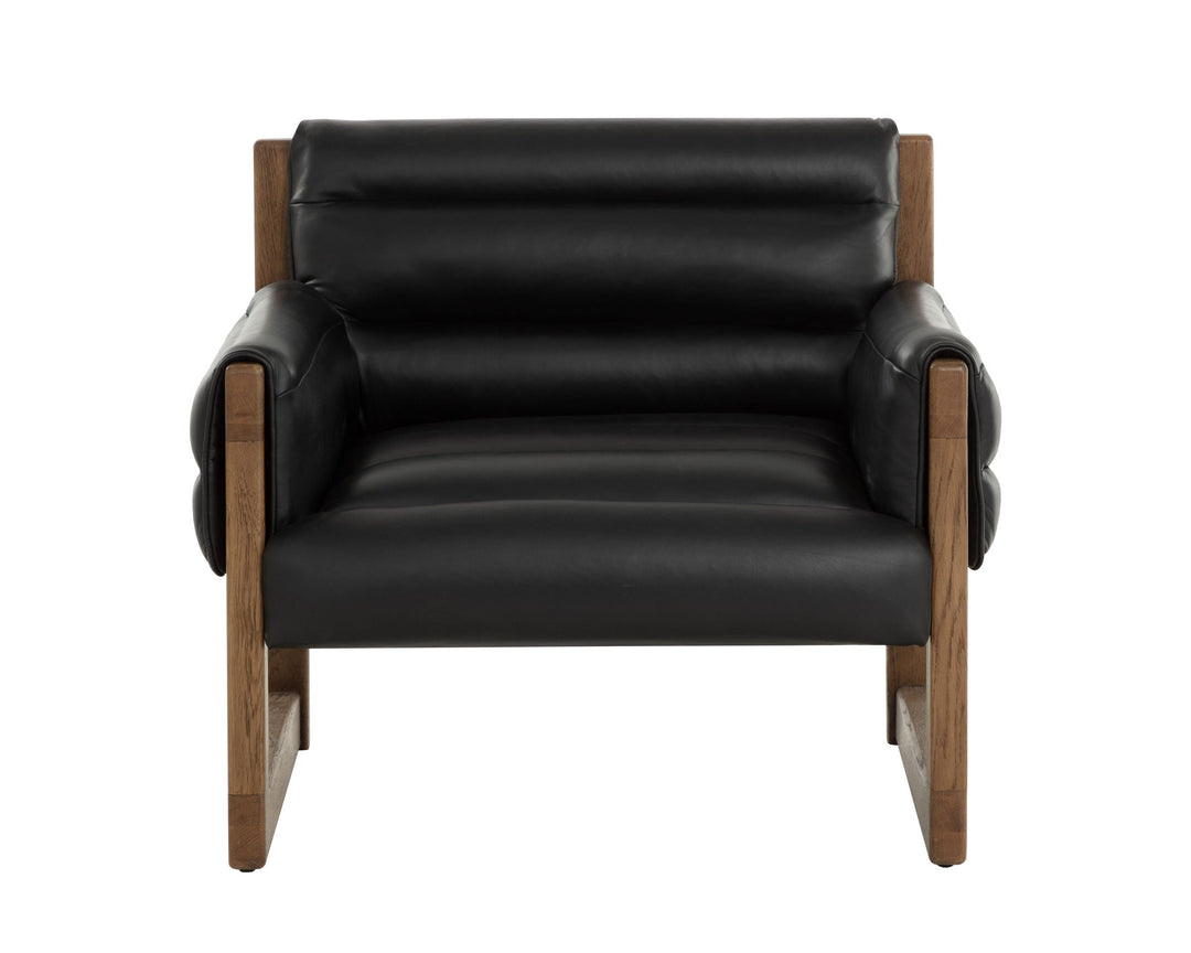 Vintage Black Night Leather