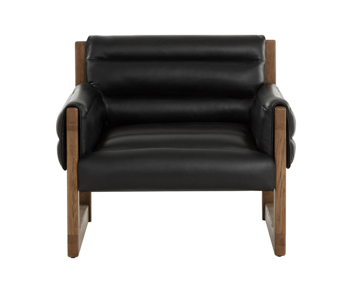 Vintage Black Night Leather