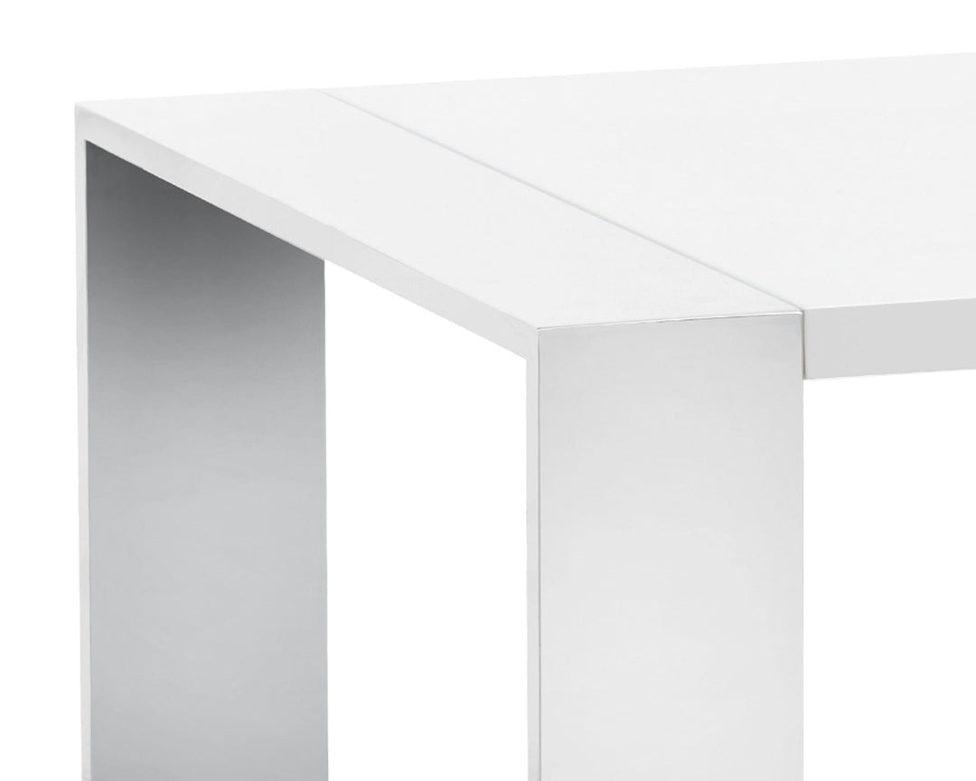 Stainless Steel - High Gloss White