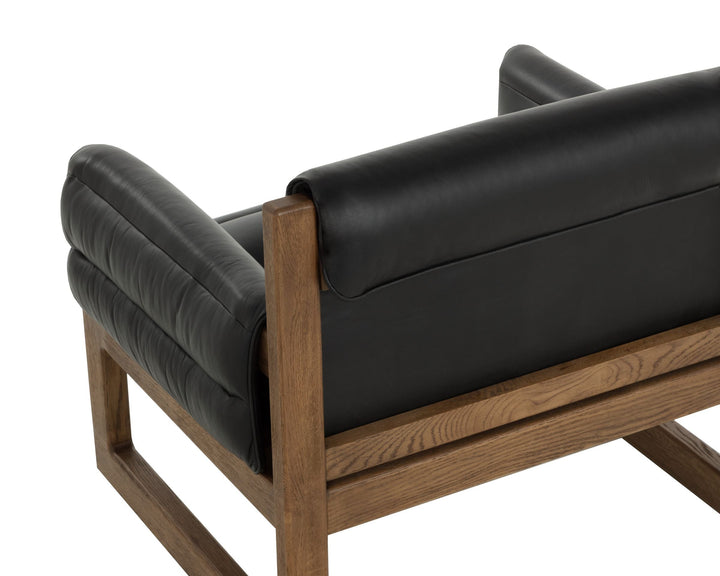 Vintage Black Night Leather