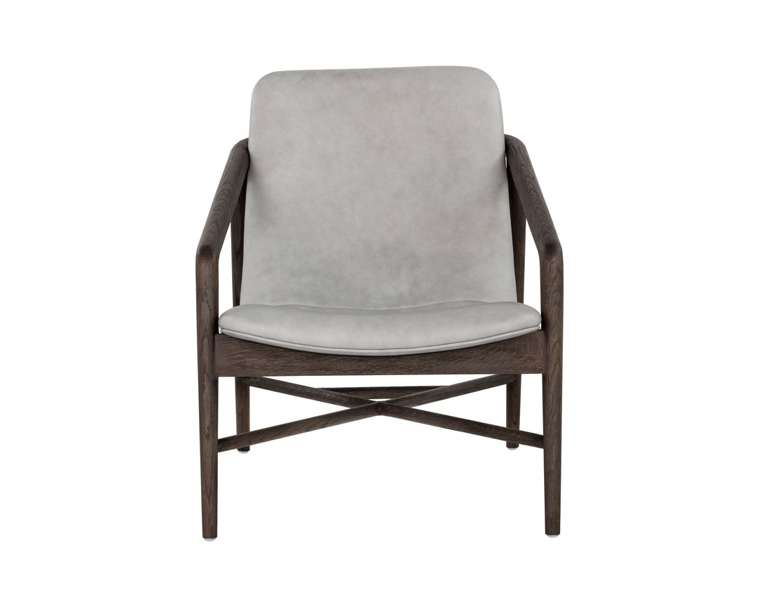 Distressed Brown - Saloon Light Grey Leather