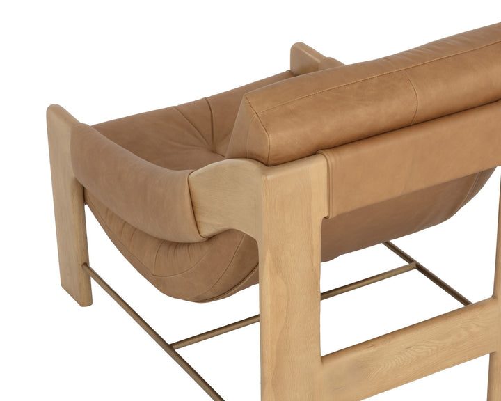 Rustic Oak - Ludlow Sesame Leather