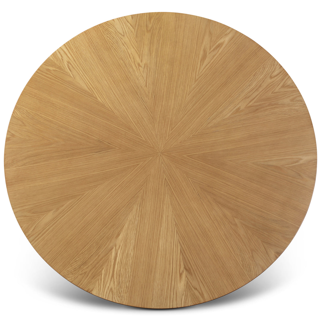 Mona Round Wood Top Dining Table