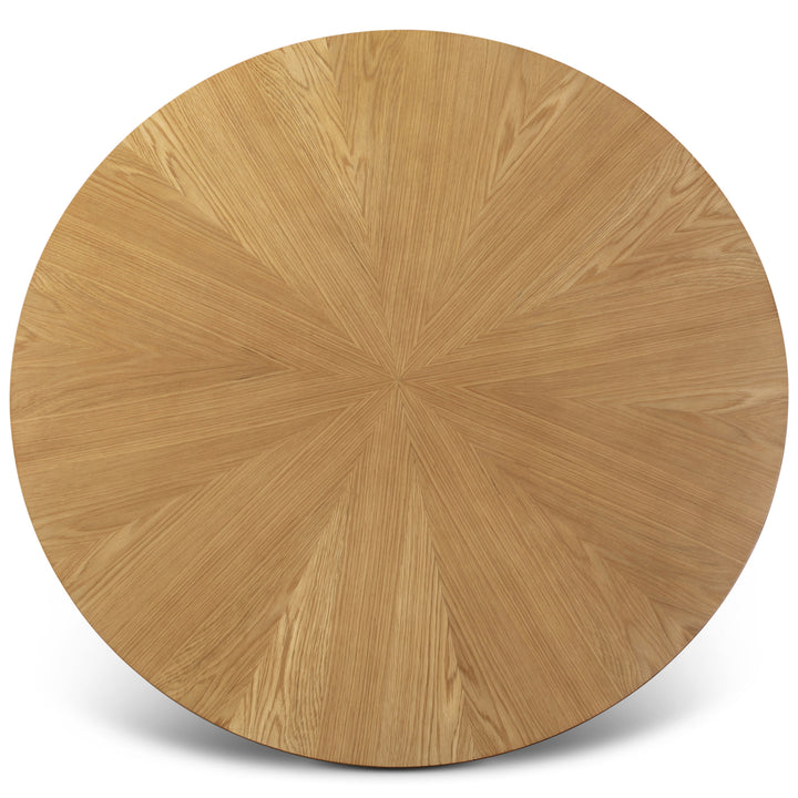 Mona Round Wood Top Dining Table