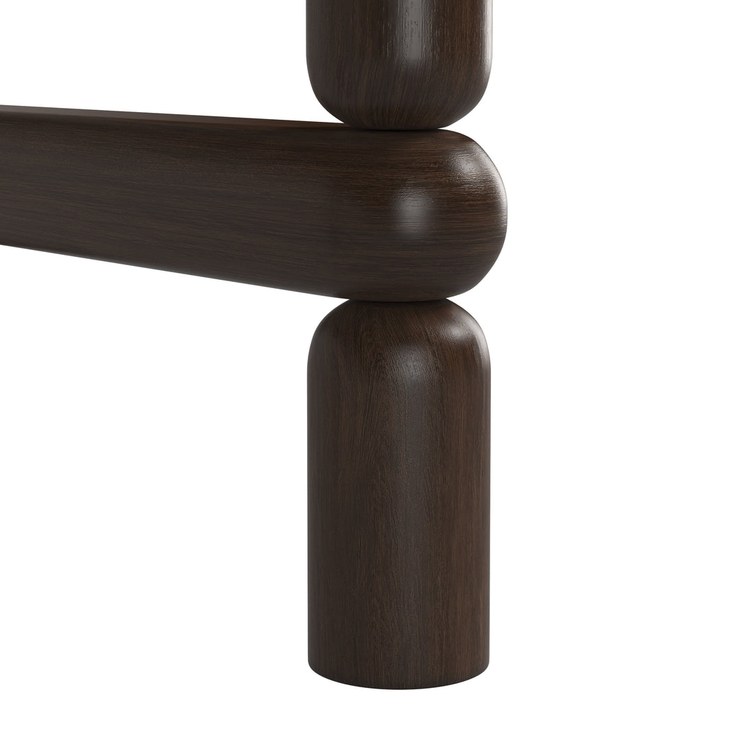 Verge Round End Table