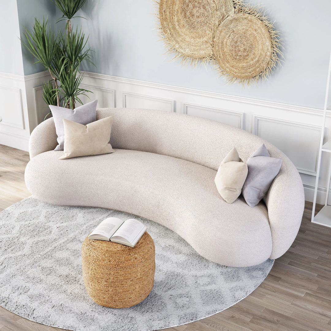 SwayLiving Tibet Sofa Cream SOFAS + SECTIONALS