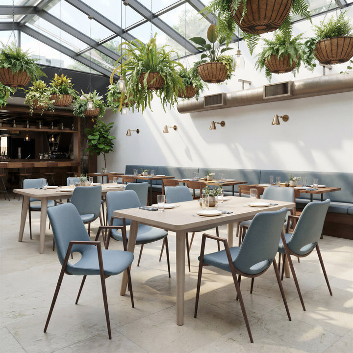 Roms Dining Table Whitewashed