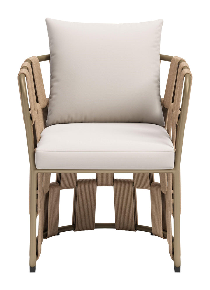 SwayLiving Quadrat Dining Chair White OUTDOOR DINING CHAIRS