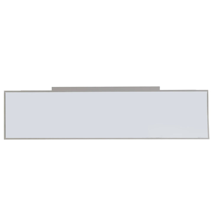 SwayLiving Toppington Mirrored Media Console w/ Storage - Silver MEDIA + TV STANDS