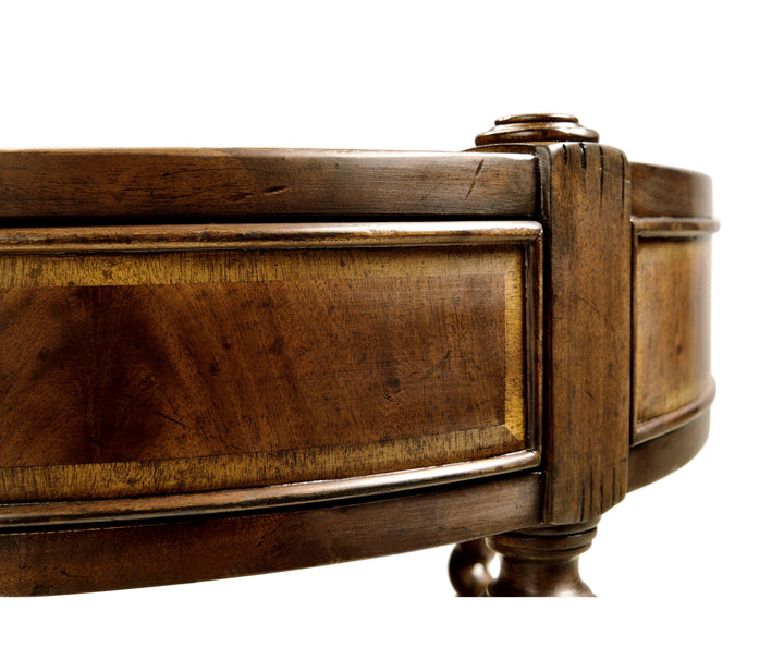 SwayLiving Regency Style Mahogany Round Side Table ACCENT TABLES