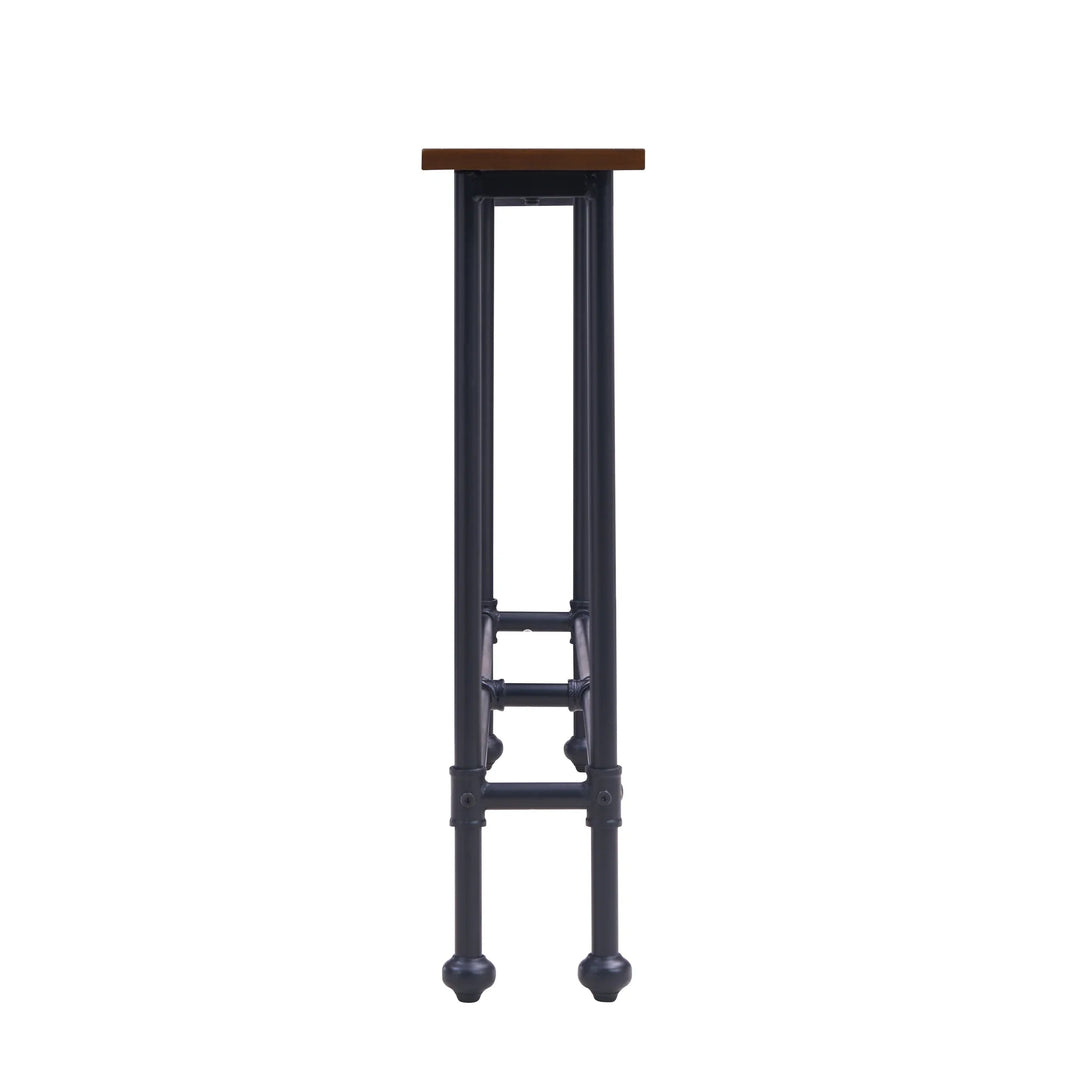 SwayLiving Agnew Console Table - Black w/ Espresso CONSOLE TABLES