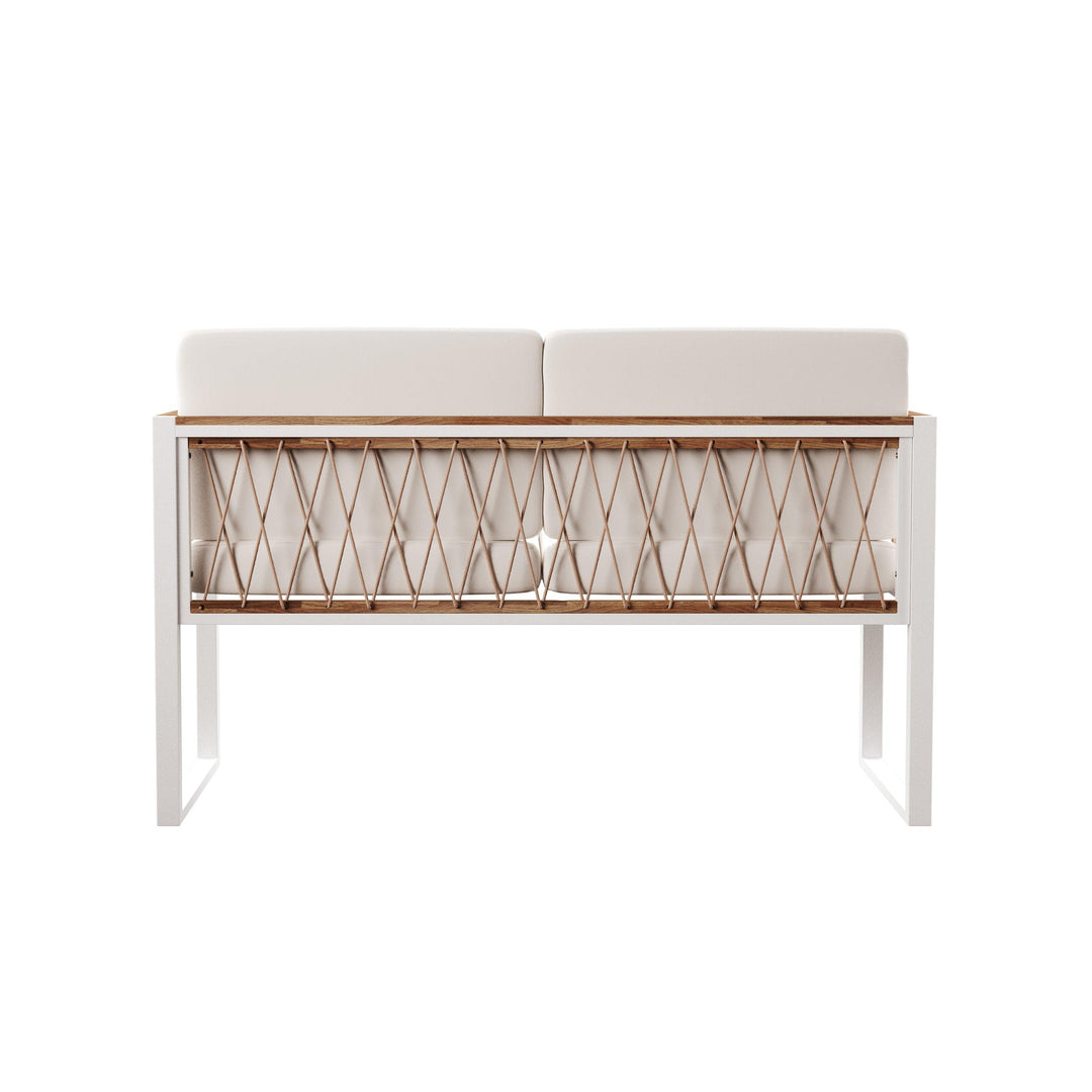 SwayLiving Wallmond Cushioned Outdoor Loveseat/Settee OUTDOOR CHAISE LOUNGES