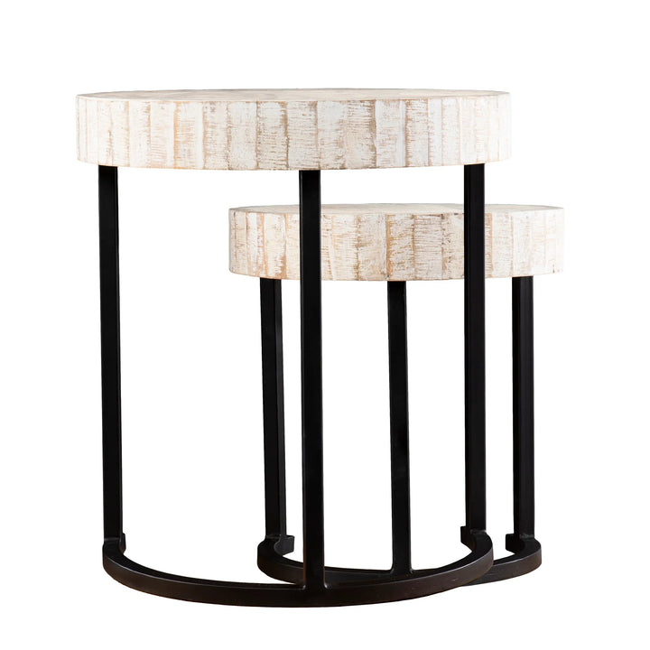 SwayLiving Kennerly Nesting Side Tables – 2pc Set ACCENT TABLES