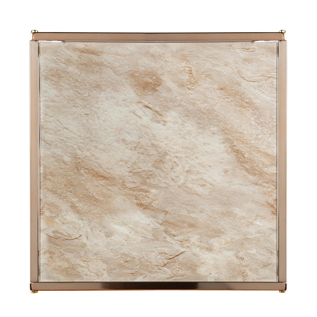 SwayLiving Simondley Faux Marble End Table ACCENT TABLES