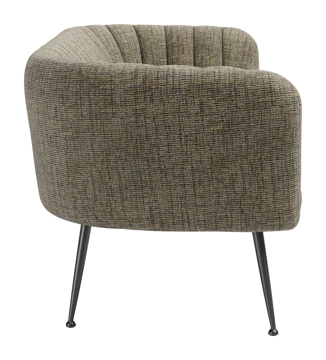 Deco Sofa Green Tweed