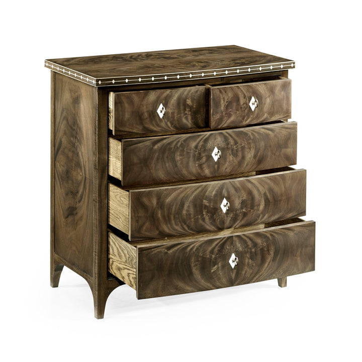 SwayLiving Buckingham Bleached Mahogany Chest of Drawers SIDEBOARDS + CREDENZAS