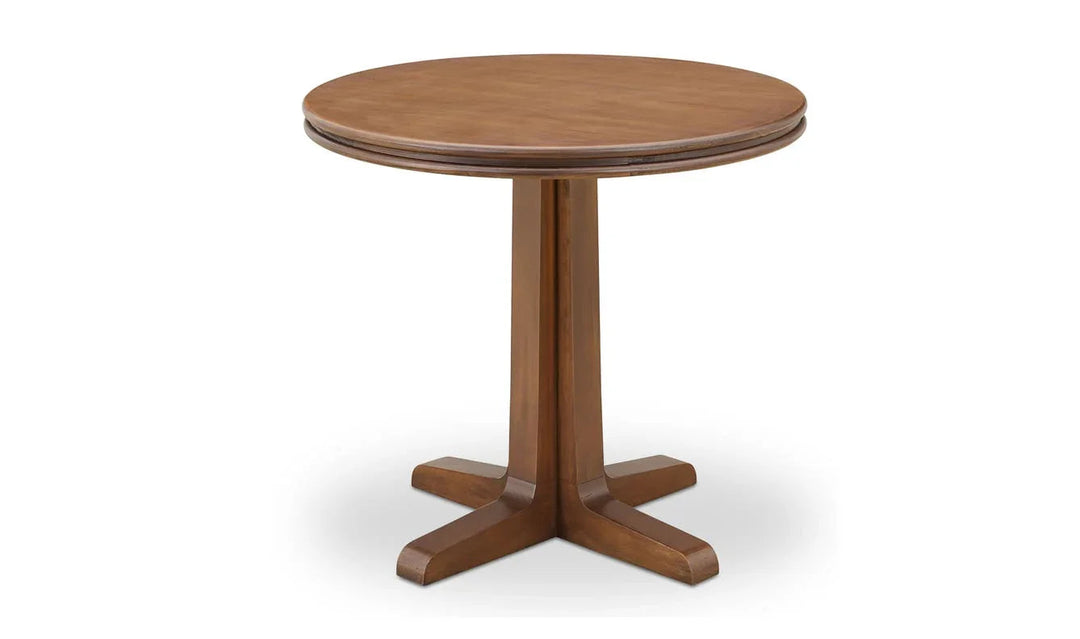 Charles Cafe Table Brown - SwayLiving