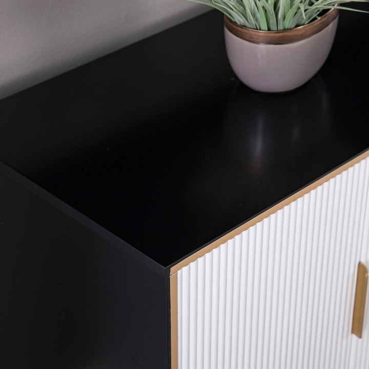 SwayLiving Daltaire Media Console w/ Storage MEDIA + TV STANDS