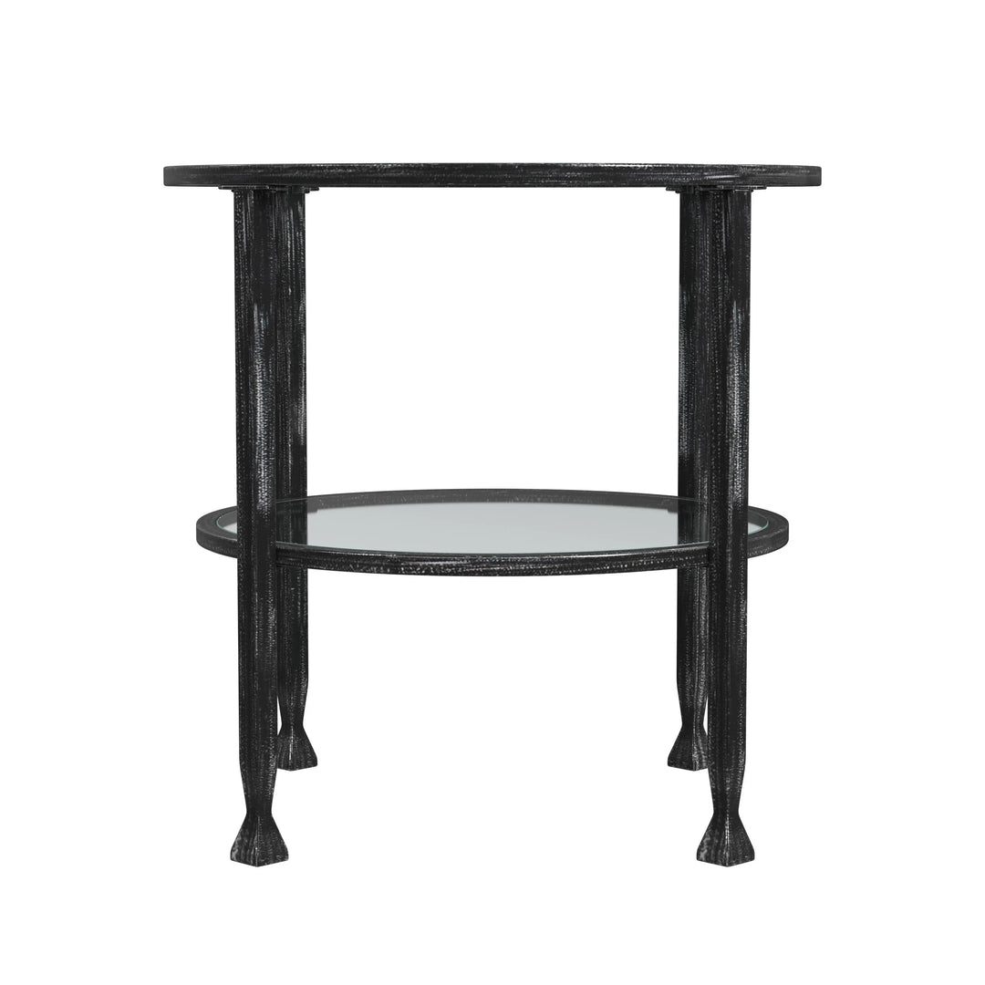 SwayLiving Jaymes Round Side Table ACCENT TABLES