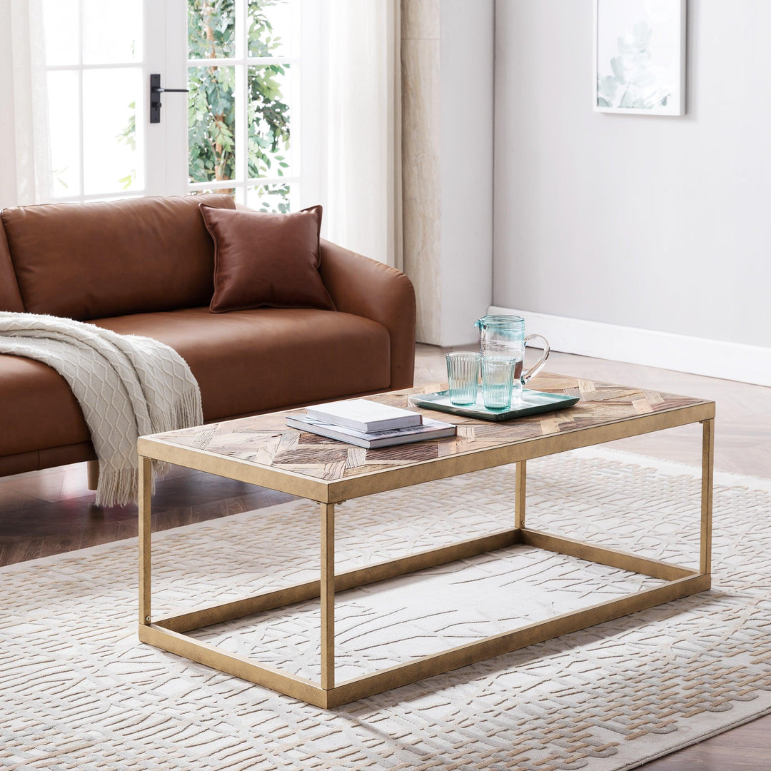 SwayLiving Dorville Patterned Cocktail Table COFFEE TABLES