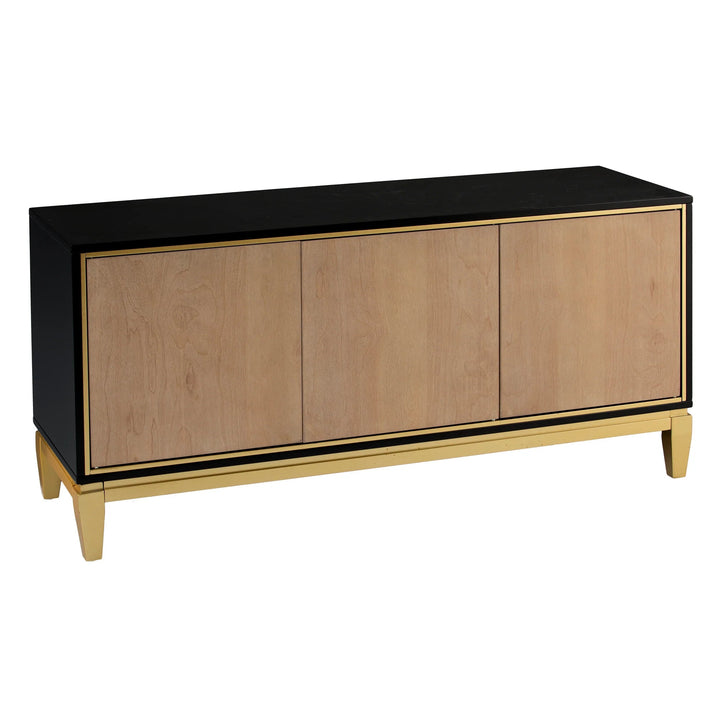 SwayLiving Addleston 3-Door Media Stand MEDIA + TV STANDS