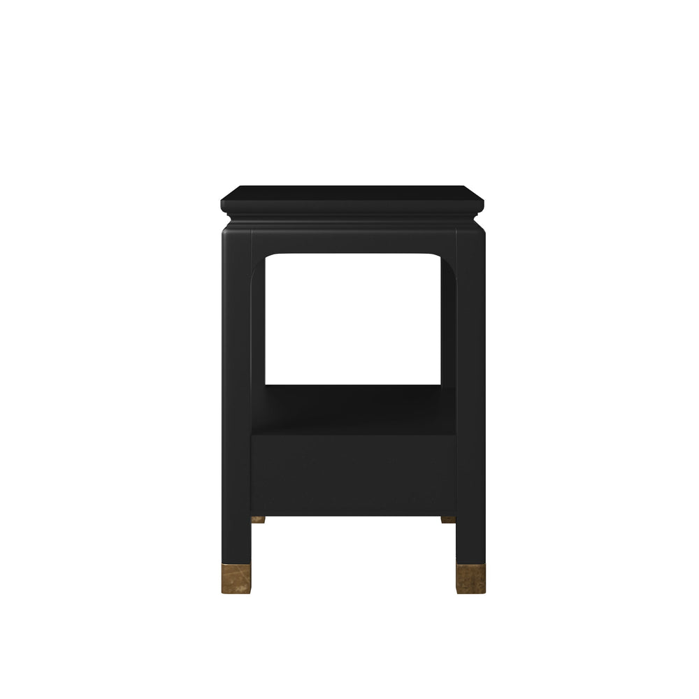 Eave Bedside Table - Ink