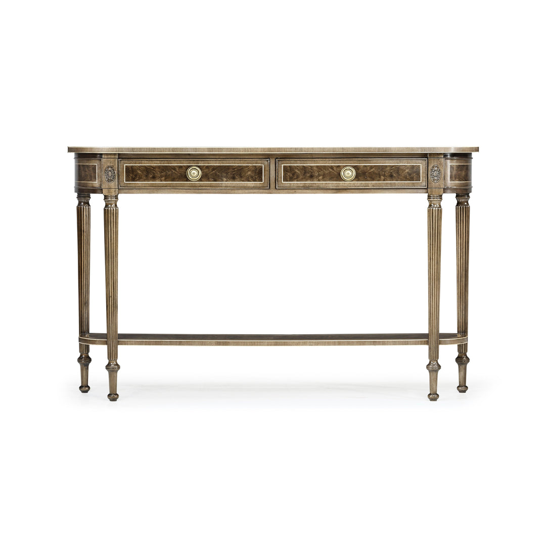 SwayLiving Regency Bleached Mahogany Console Table CONSOLE TABLES