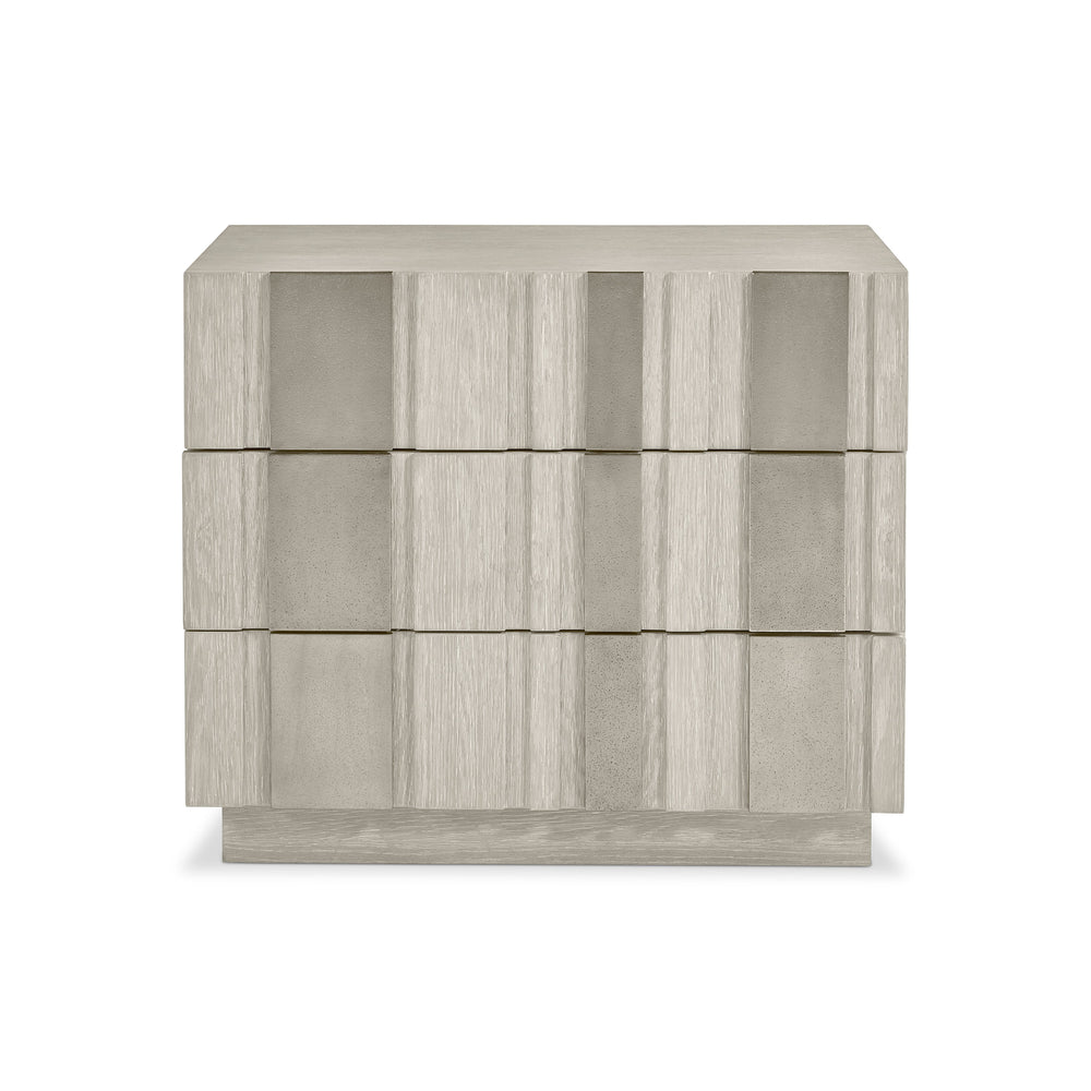 Tempo 3 Drawer Nightstand