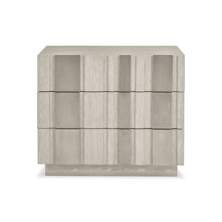 Tempo 3 Drawer Nightstand
