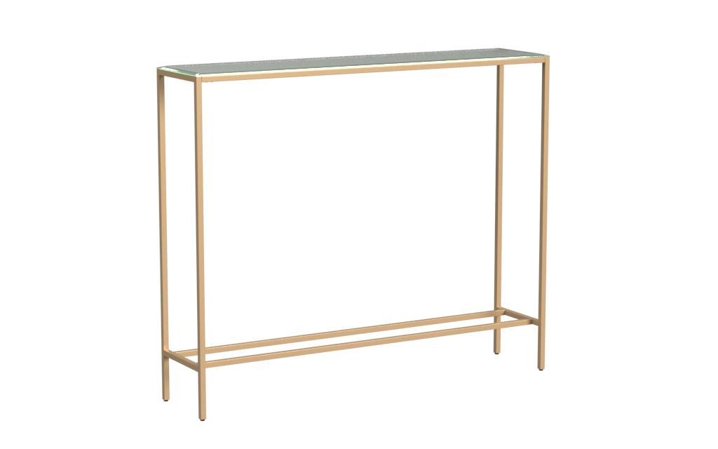 SwayLiving Darrin Mini Console Table - Gold CONSOLE TABLES