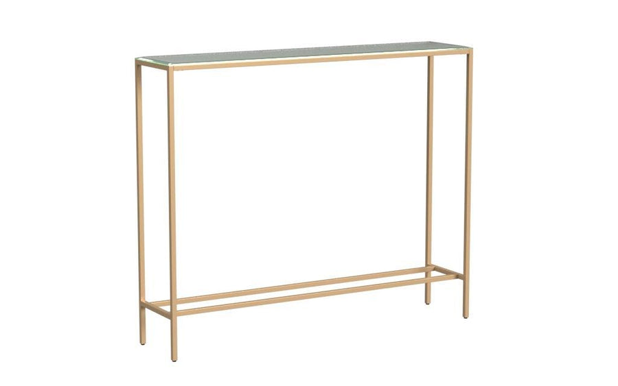 SwayLiving Darrin Mini Console Table - Gold CONSOLE TABLES